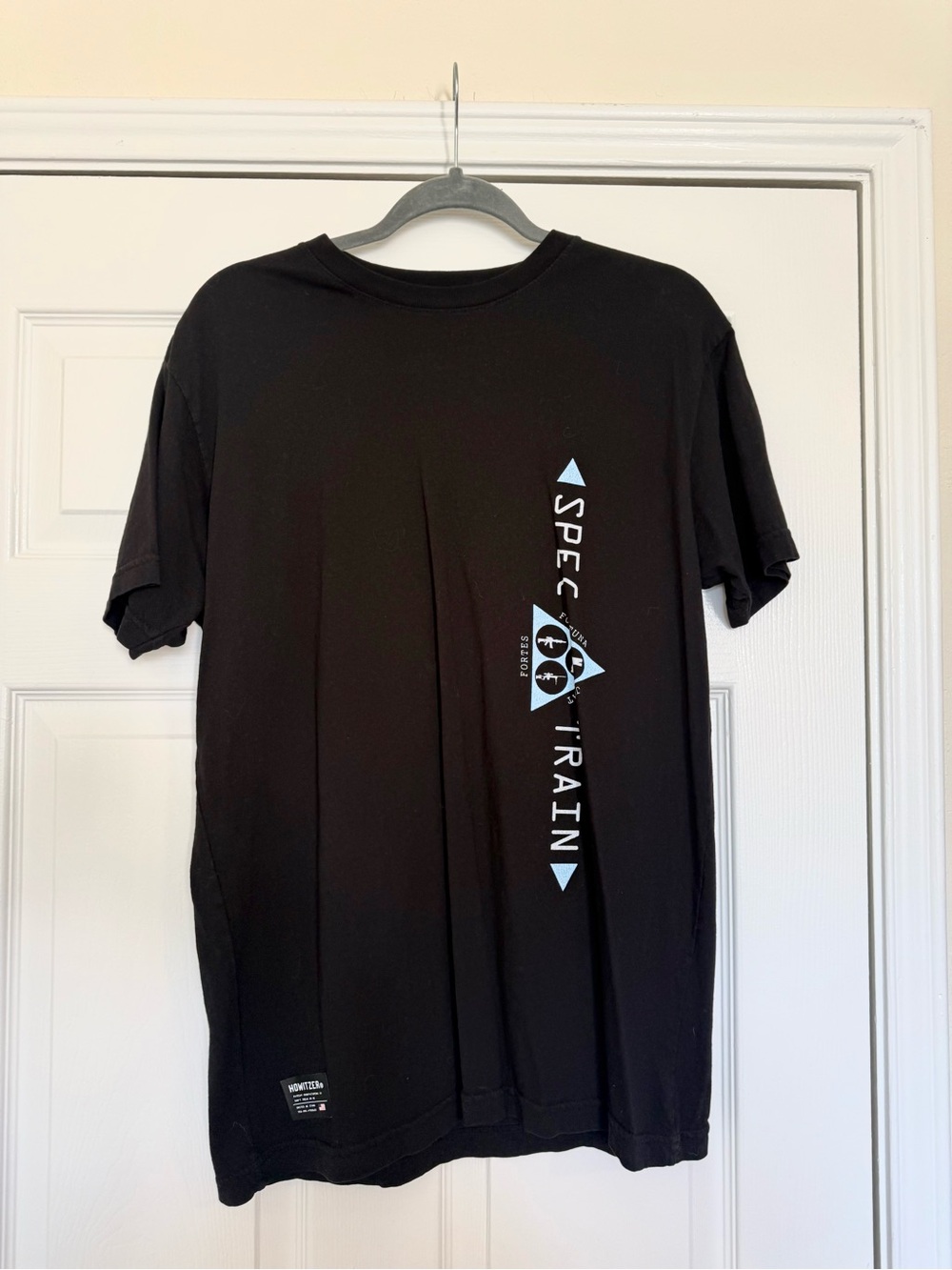 Howitzer Black Graphic Short Sleeve Tee